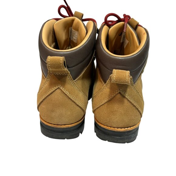 LL Bean Knife Edge Womens 11 Boots Hiking Saddle Suede Waterproof Vibram Lace Up - Picture 4 of 8